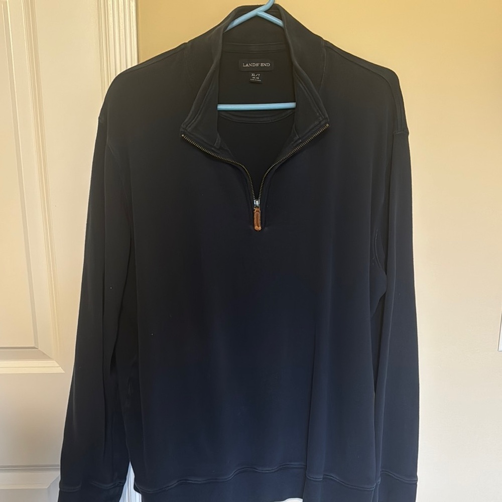 Lands' End Men's Navy Sweater